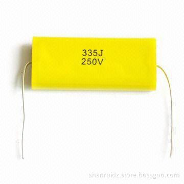 Metalized Polyester Film Capacitor, Axial with Good Self-healing Effect